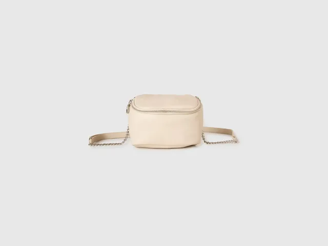 United Colors of Benetton Borsa White Cloud tracolla OS