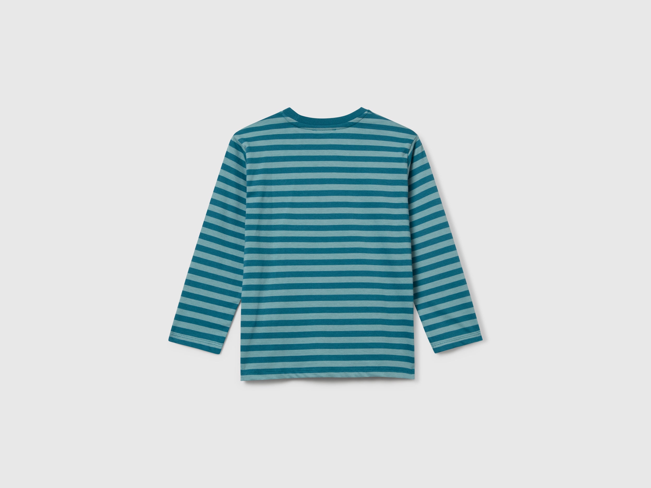 United Colors of Benetton T-Shirt Righe Cotone Bio 104