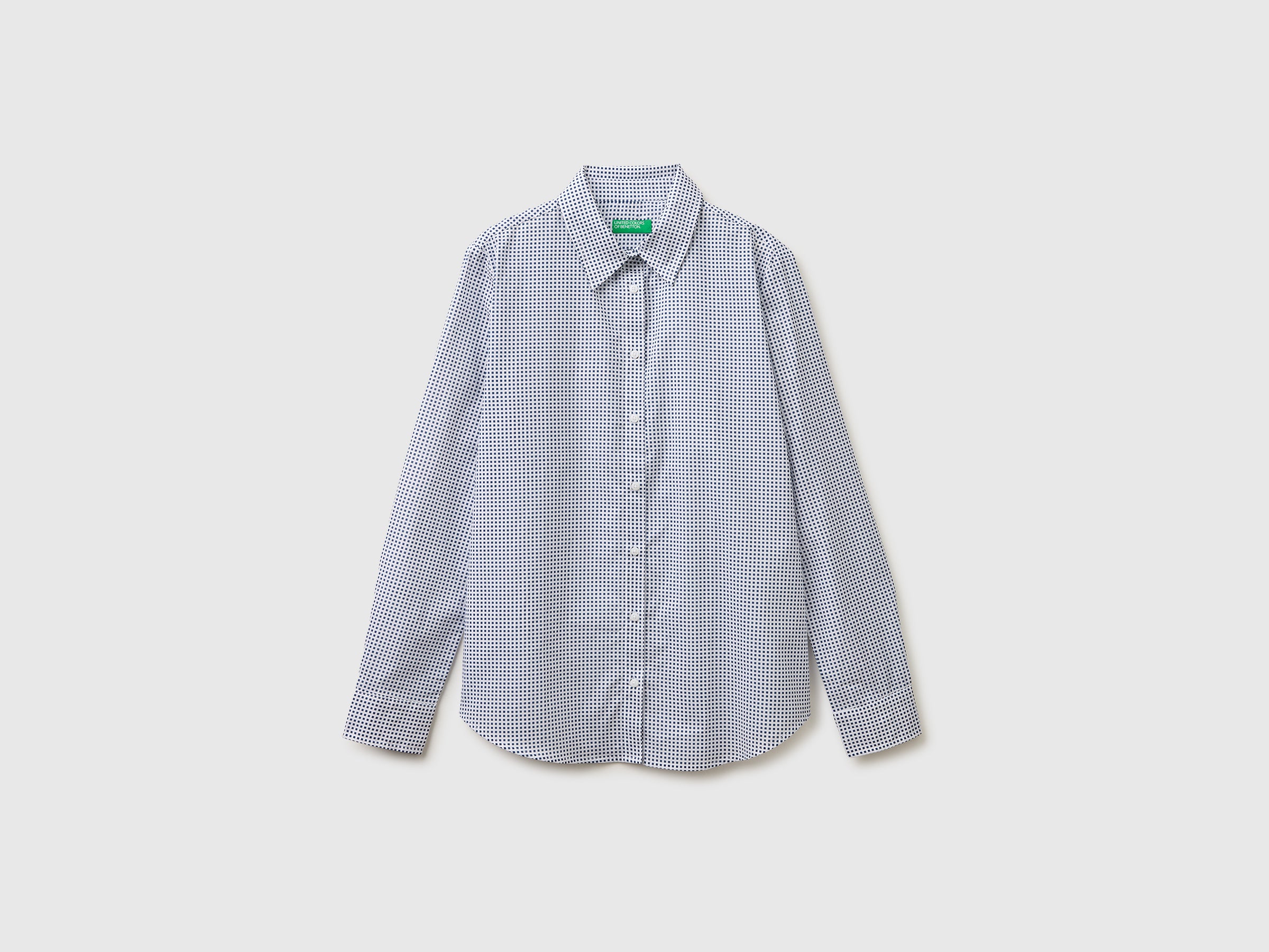 United Colors of Benetton Camicia cotone fantasia M