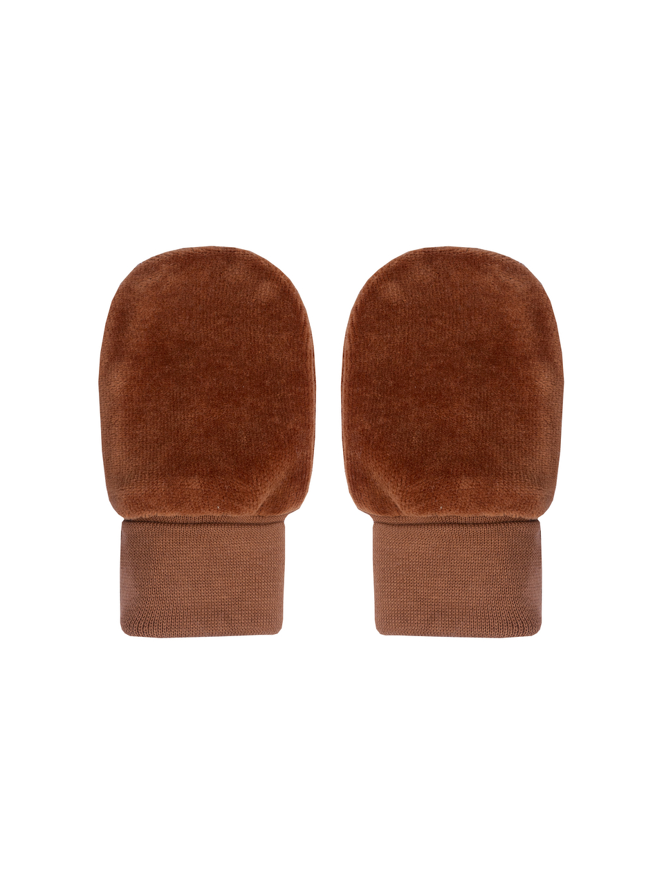 Woolly Organic Baby Gloves Velour Gloves NOOS velluto cotone