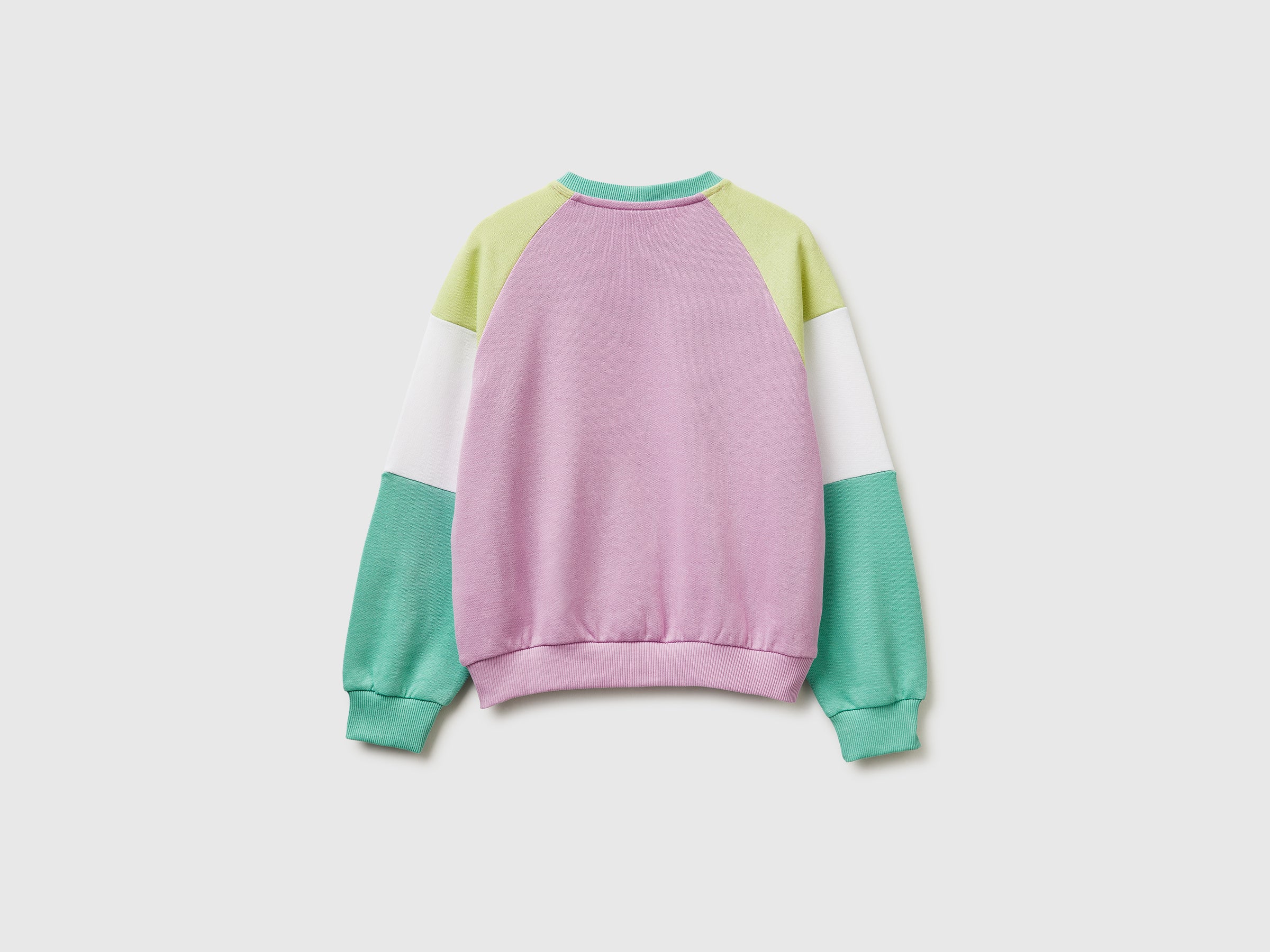 United Colors of Benetton felpa girocollo cotone logo