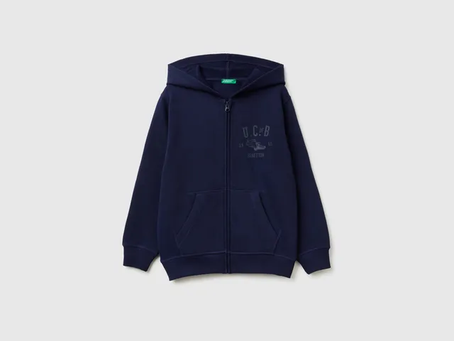 United Colors of Benetton Sweatshirts Warm hoodie felpa cotone