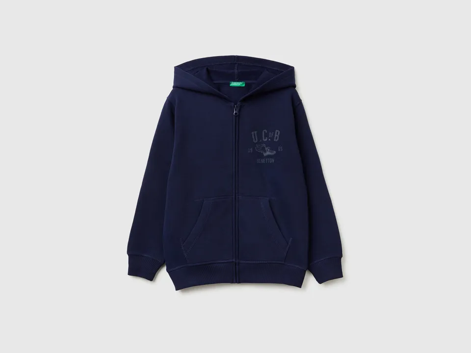 United Colors of Benetton Sweatshirts Warm hoodie felpa cotone