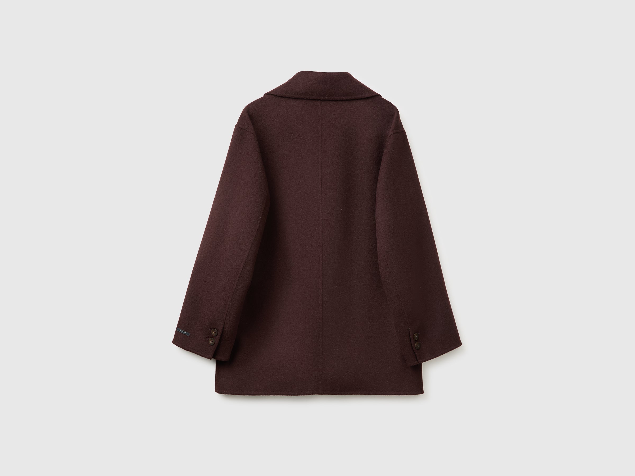 United Colors of Benetton cappotto doppiopetto lana e cashmere
