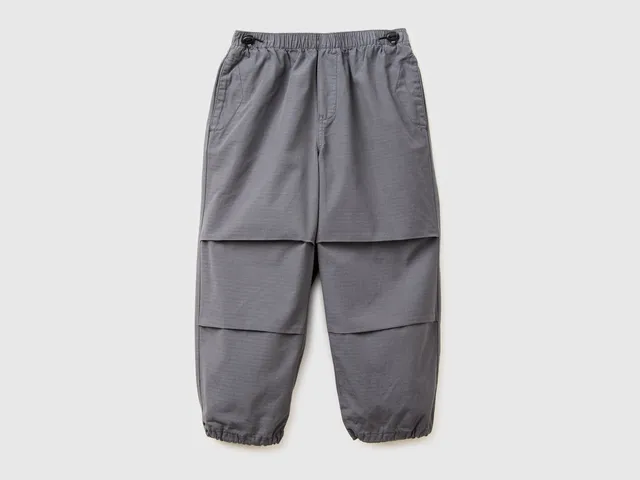 United Colors of Benetton parachute pantaloni M cotone ripstop