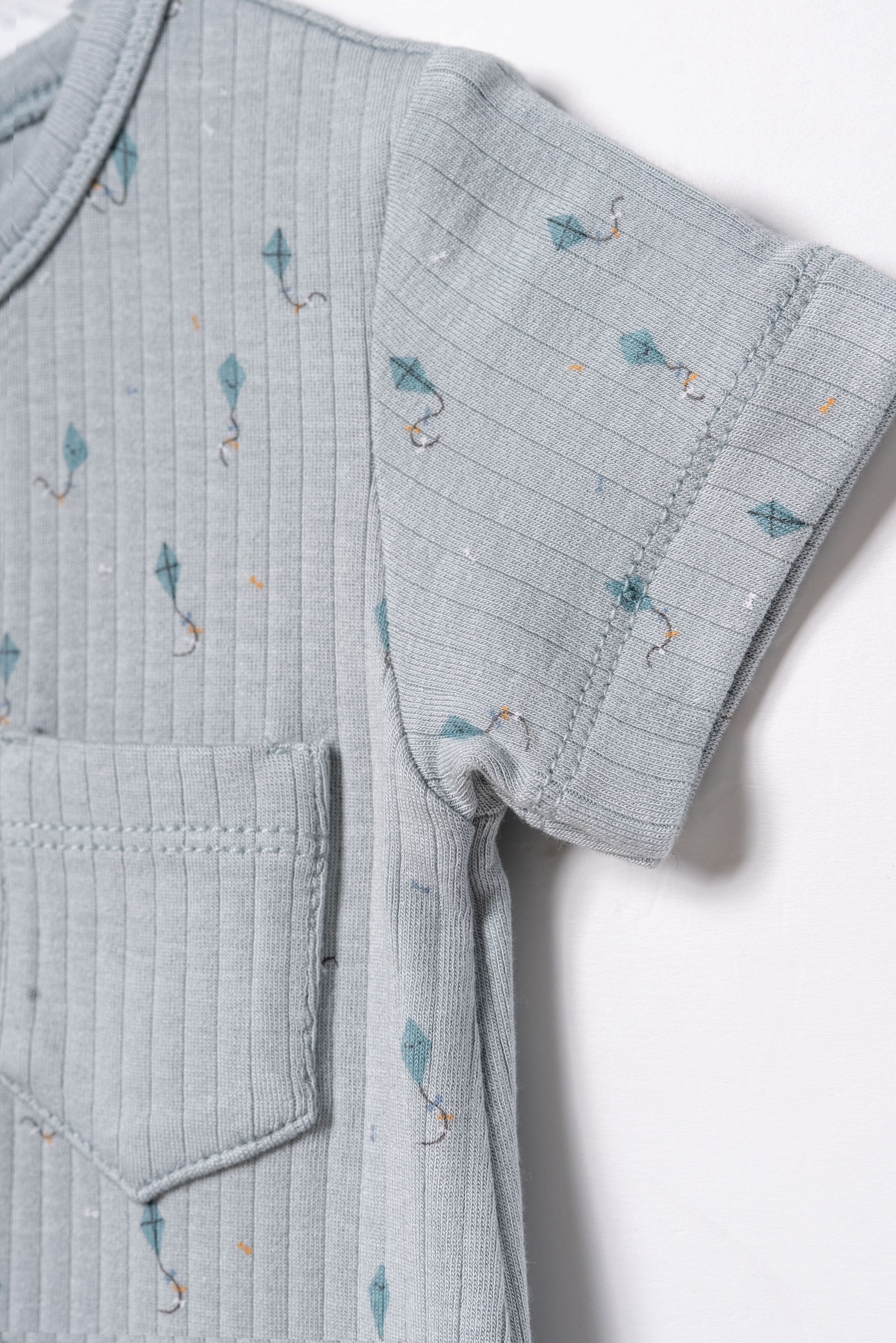 Kocarcia Babycosy set 2 tutine corte micromodal azzurro