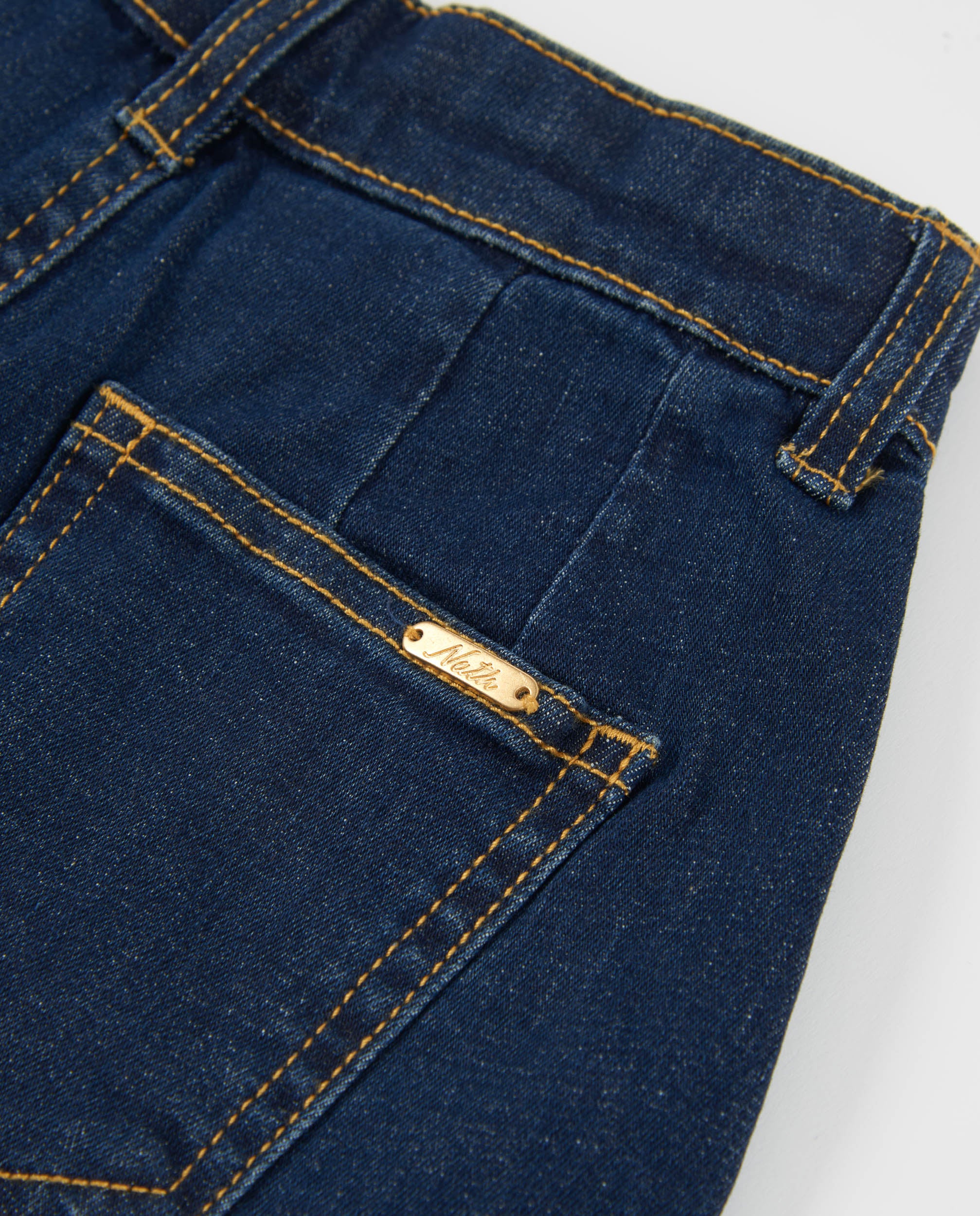 TucTuc Bermuda shorts bimba denim scuro jeans 4 anni
