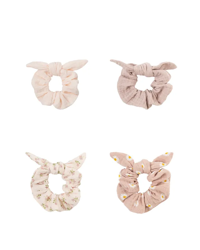 Woolly Organic Kids Scrunchie SS27 mussola Rose Clay