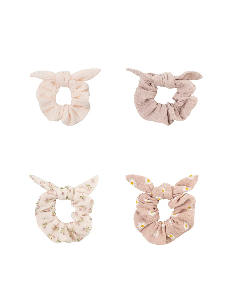 Woolly Organic Kids Scrunchie SS27 mussola Rose Clay