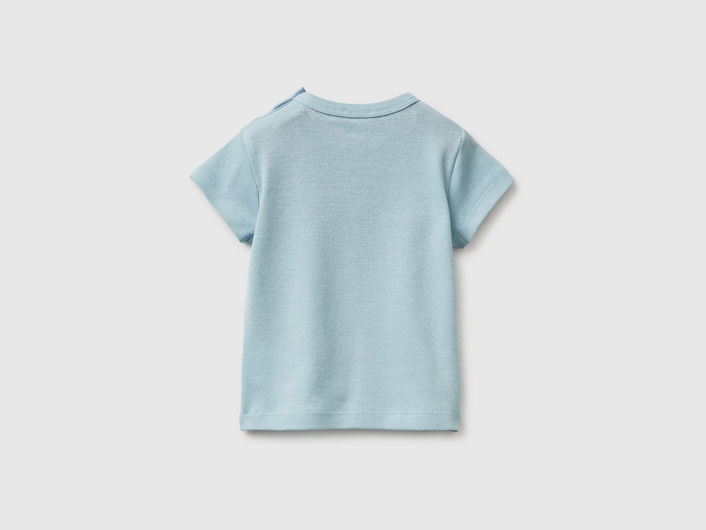United Colors of Benetton T-Shirt Neonato Cotone Bio Logo 68