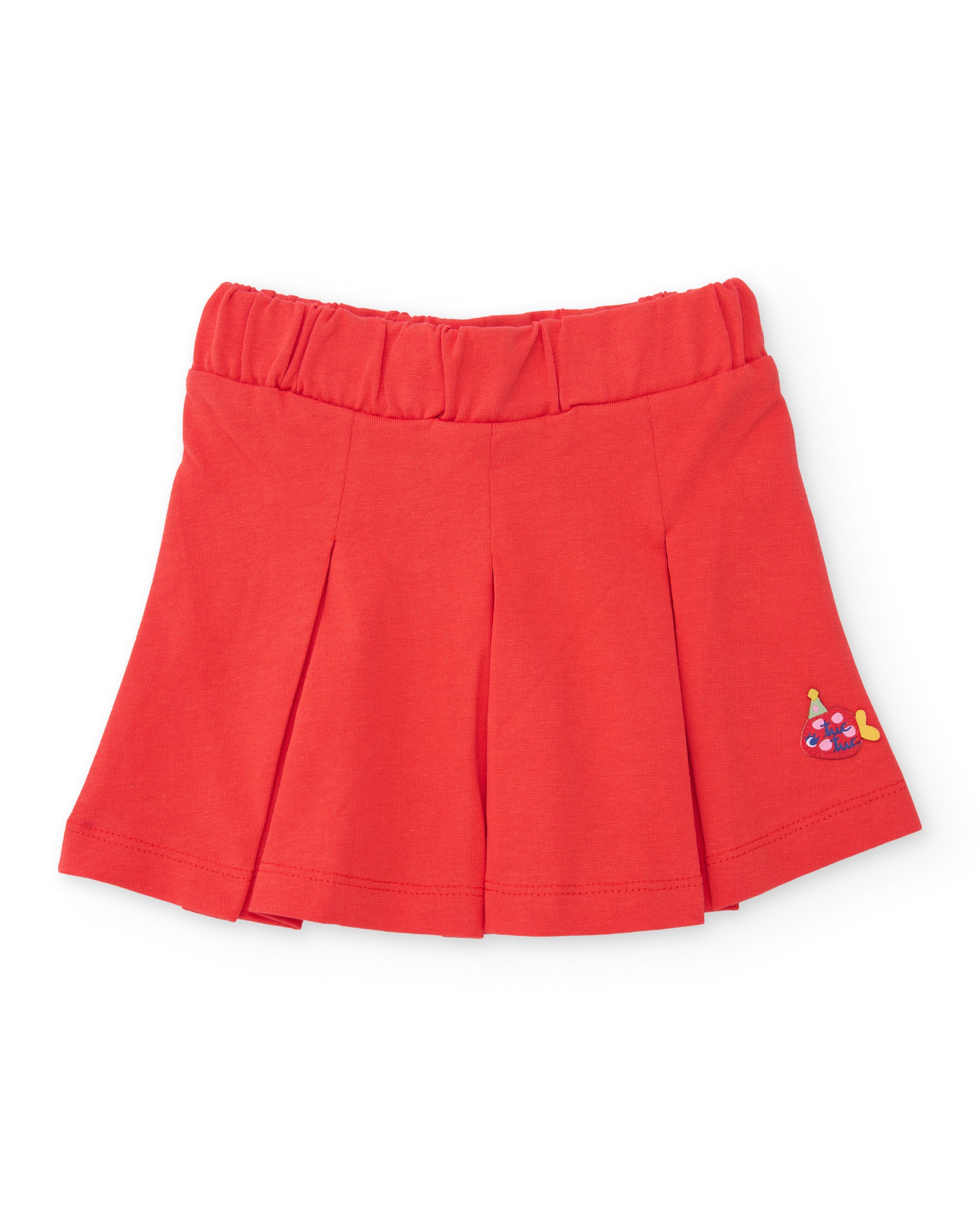 TucTuc Gonne gonna bambina rosso pieghe frontali