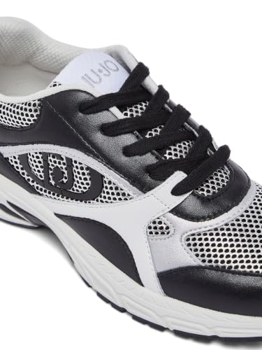 Liu Jo Scarpe Sneakers Mesh Metallizzato 35 EU