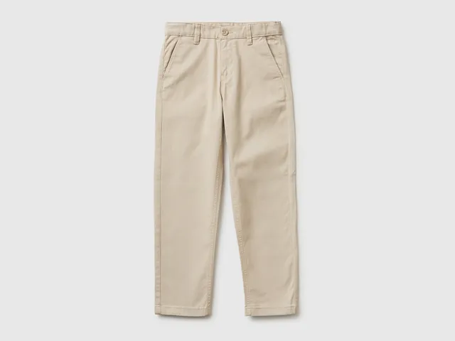 United Colors of Benetton chino slim cotone elasticizzato L