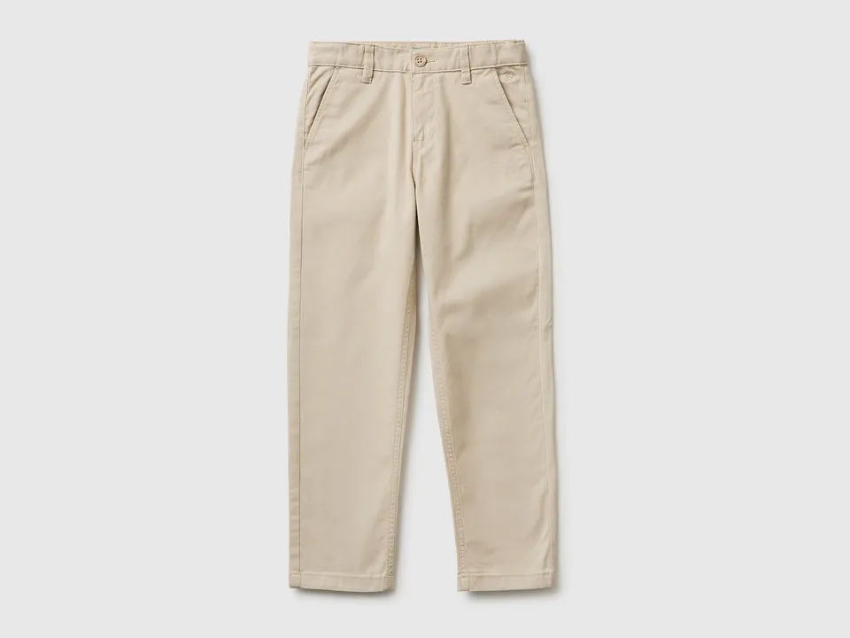 United Colors of Benetton chino slim cotone elasticizzato L