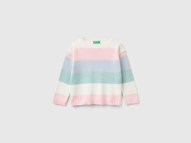 United Colors of Benetton Sweaters maglione righe bambino taglia 104