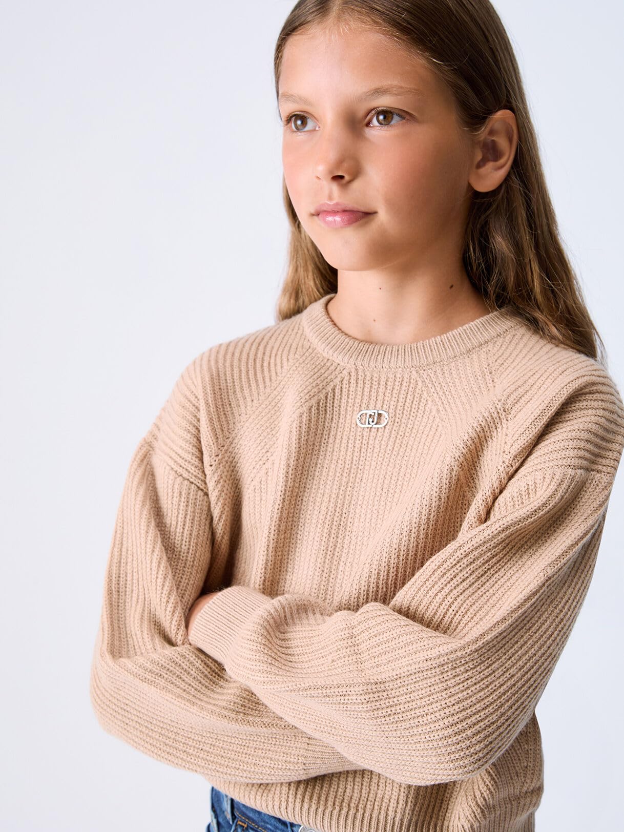 Liu Jo Maglie e Felpe Maglia misto lana maglione L monogram