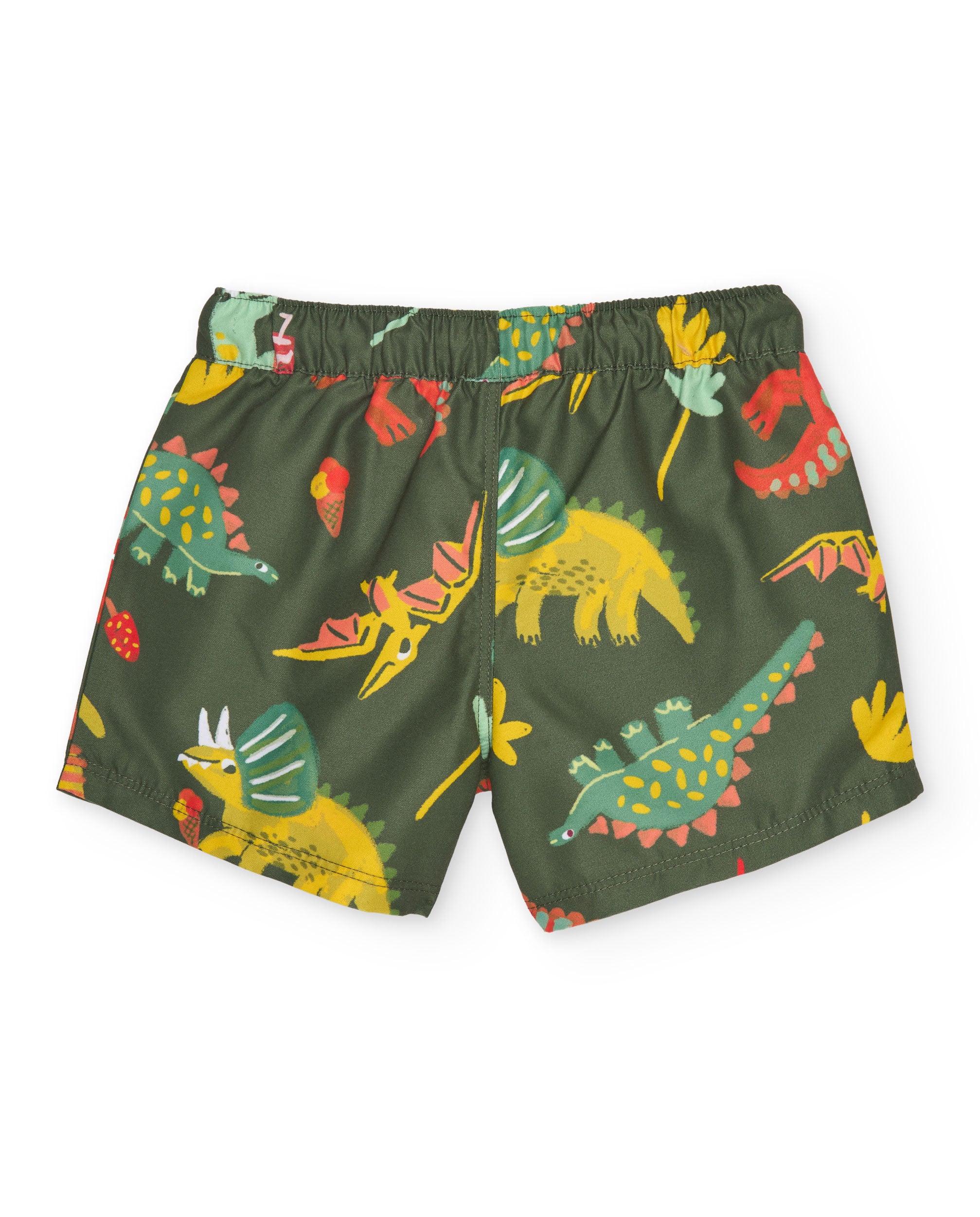TucTuc Costumi Da Bagno boxer bimbo dinosauri verde
