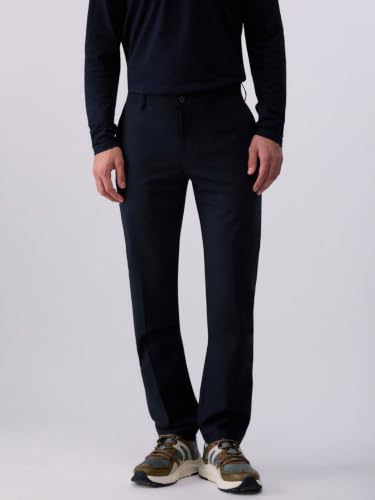 Liu Jo Pantaloni Regular Fit Taglia 42 Blu Scuro