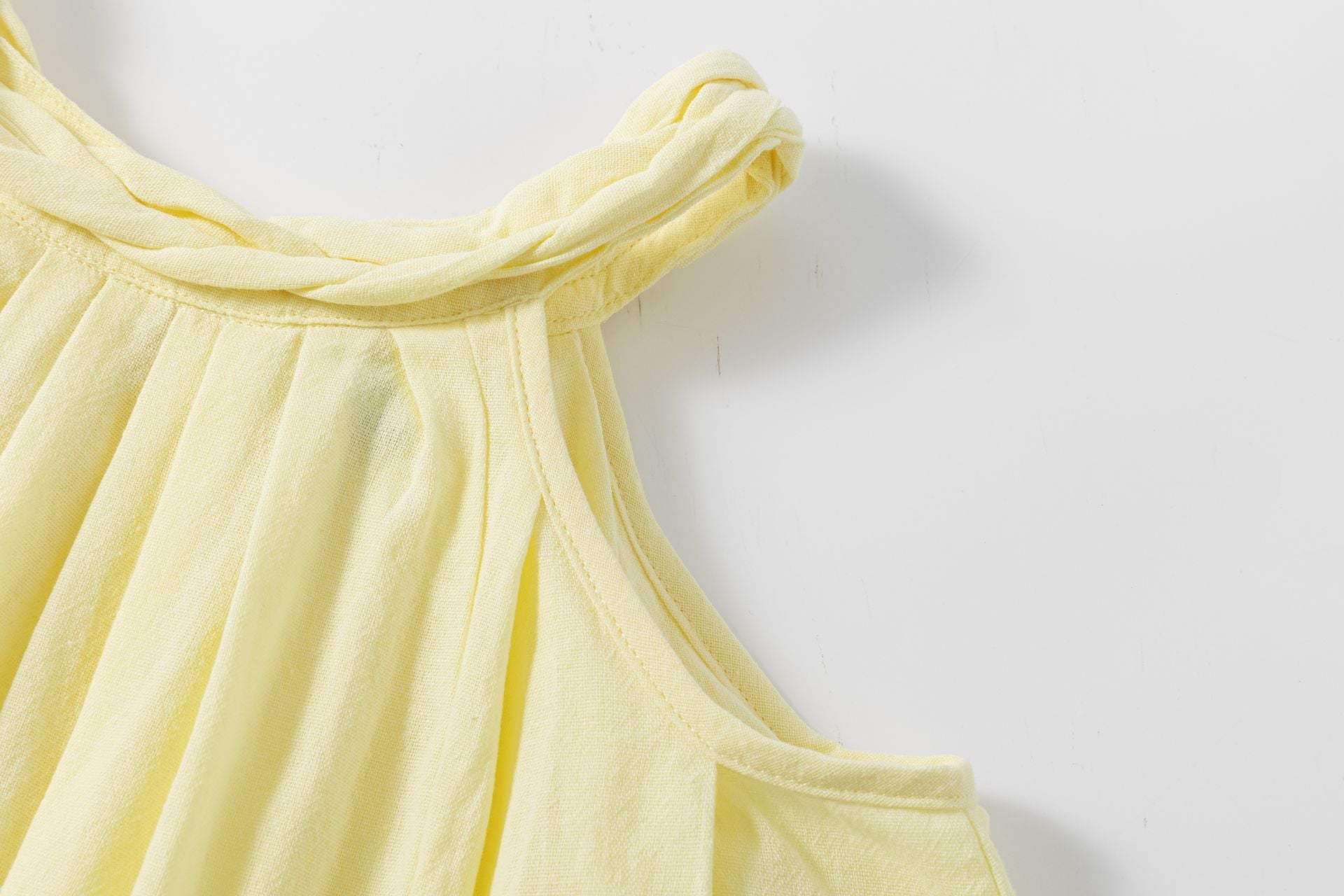 Kocarcia Kokarcia Vestito Giallo 3 Anni Cotone Bambina