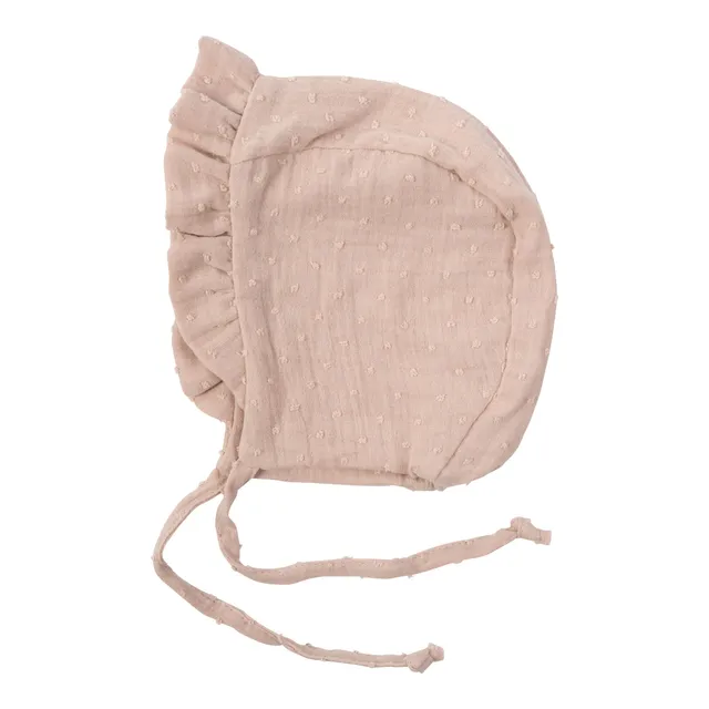 Woolly Organic Muslin Sun Hat cappello sole neonata cotone bio