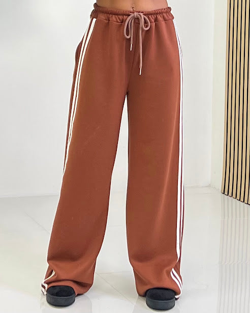 Sottosopra fi15 pantalone palazzo nero donna taglia unica