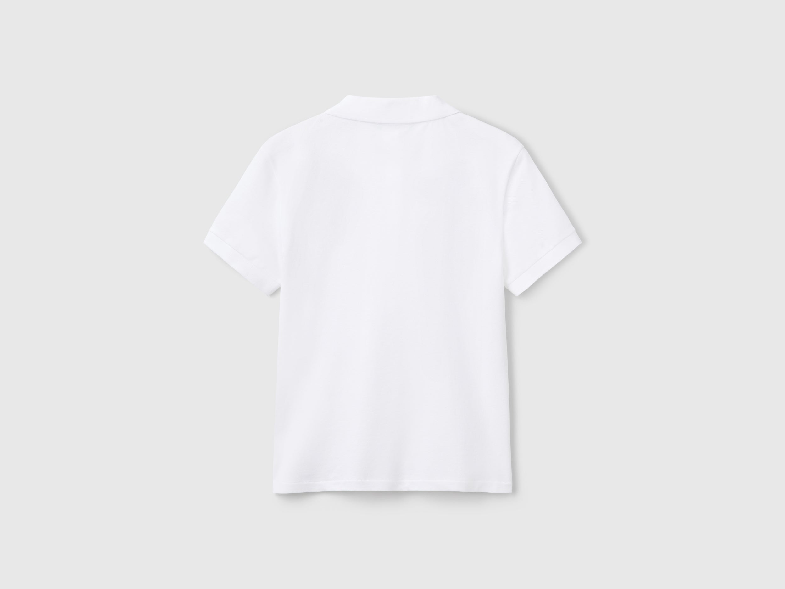 Benetton Polo slim piquet cotone elasticizzato XXS