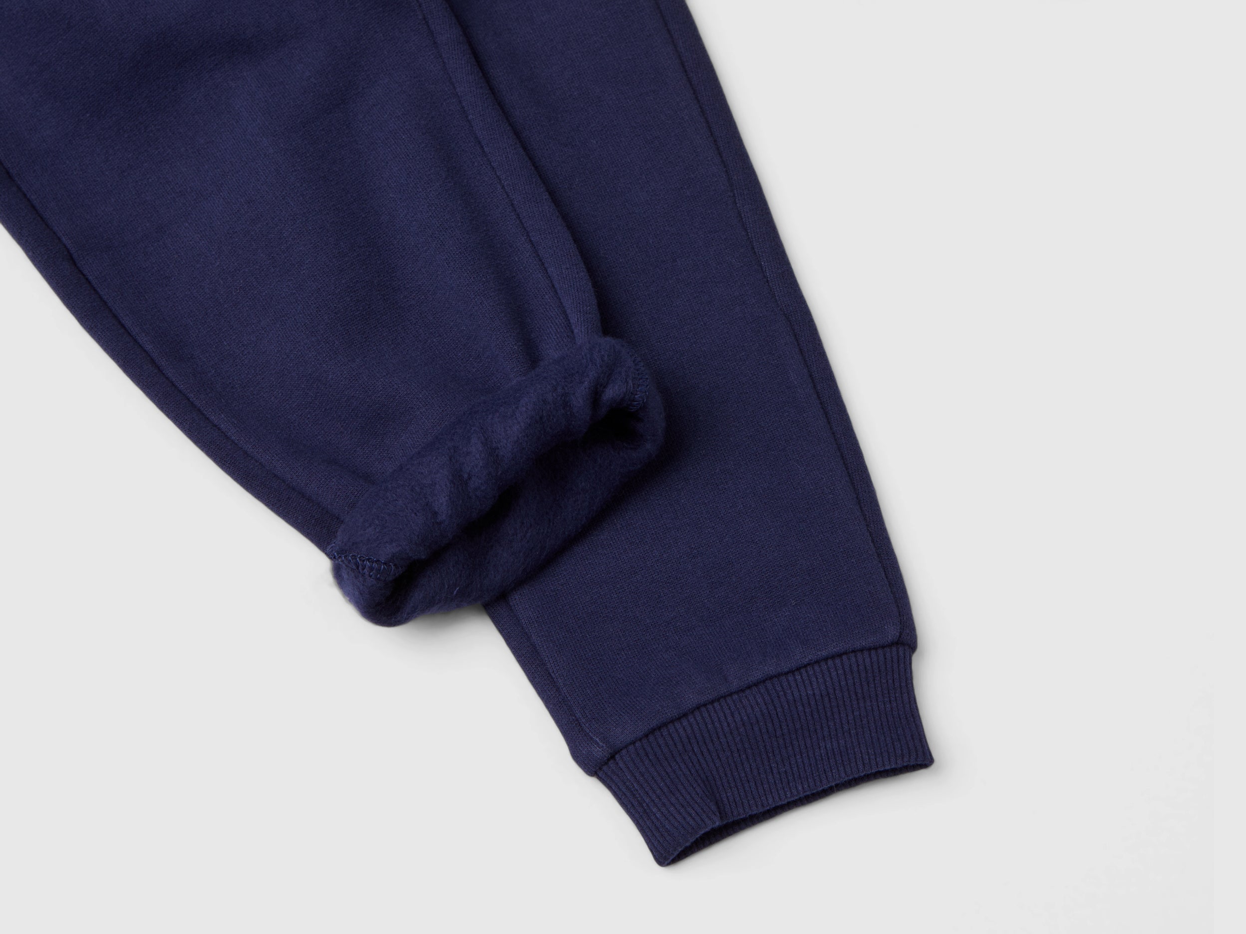 United Colors of Benetton Pantaloni tuta caldi misto cotone bimbo