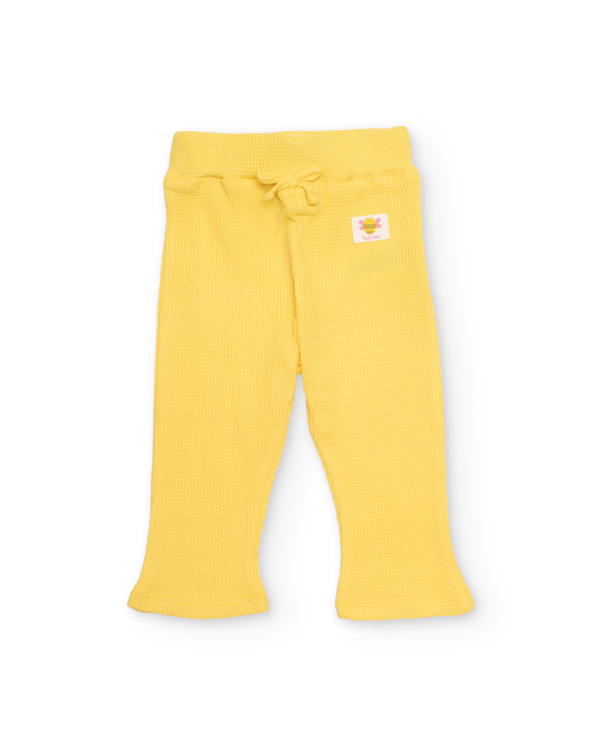TucTuc Completi Completo 3 Pezzi Vichy Giallo Neonata