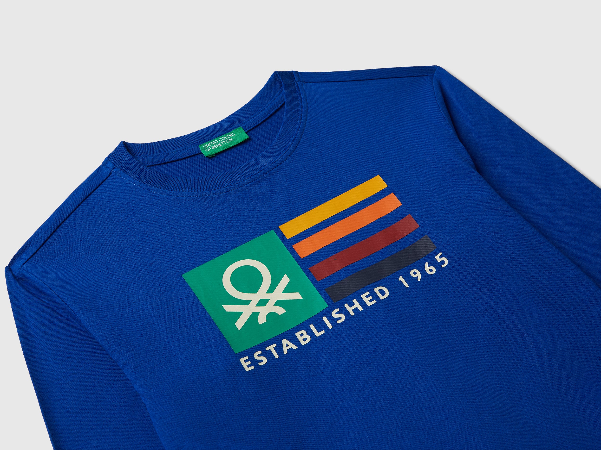 United Colors of Benetton T-Shirts t-shirt manica lunga S cotone bio