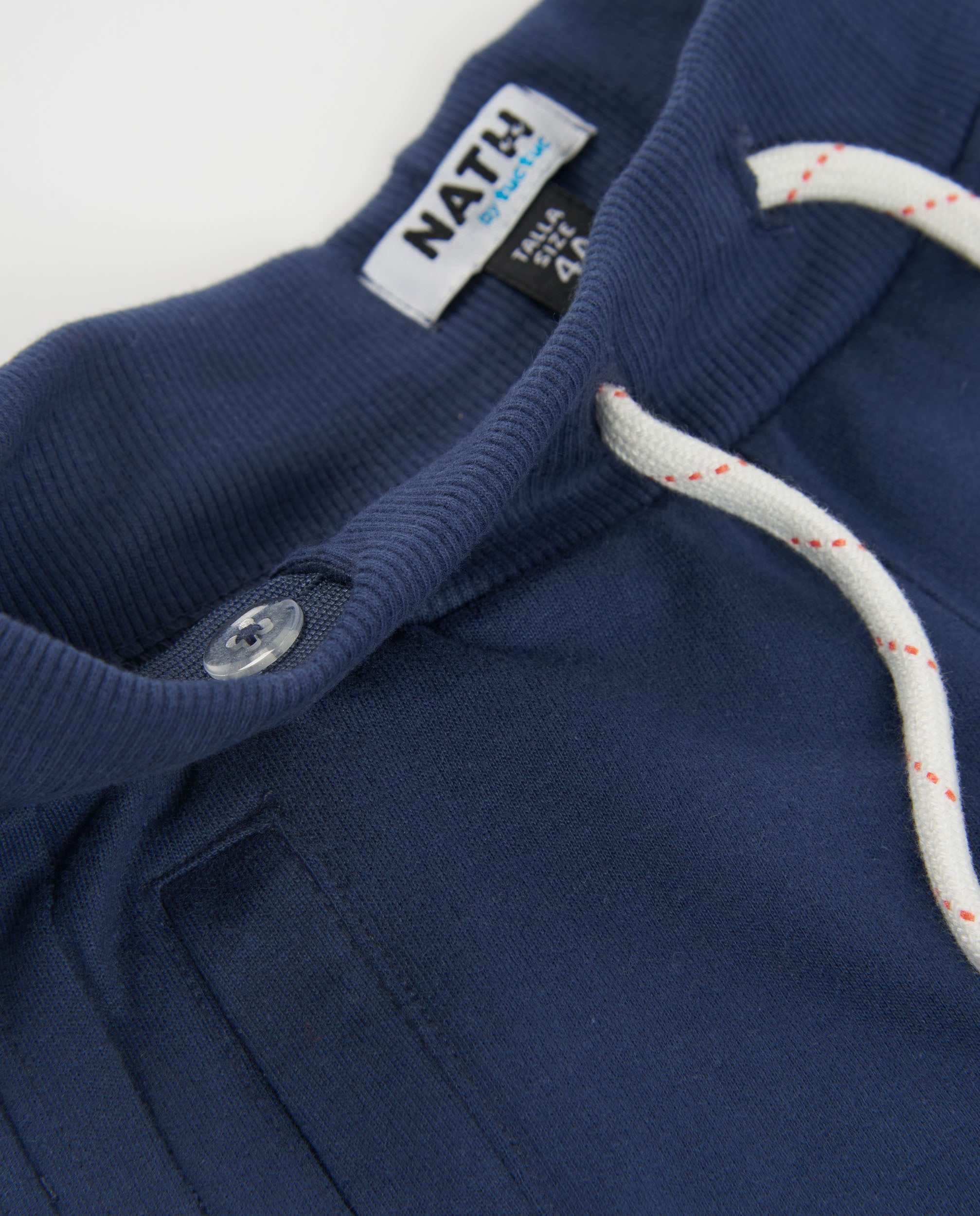 TucTuc Bermuda bermuda bambino navy maglia vita elastica