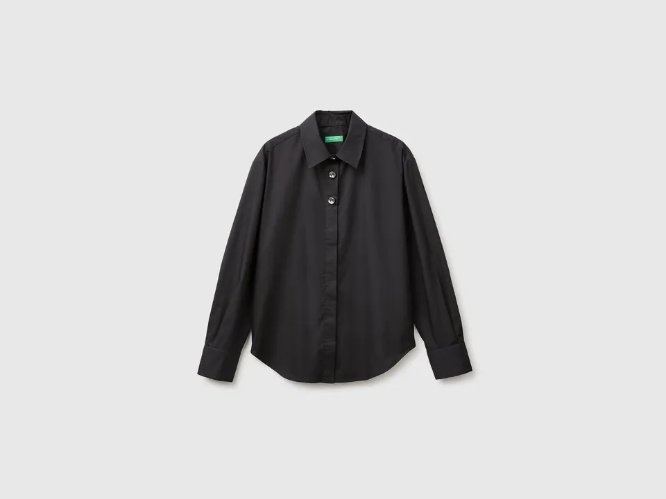 United Colors of Benetton Camicia Regular Cotone M