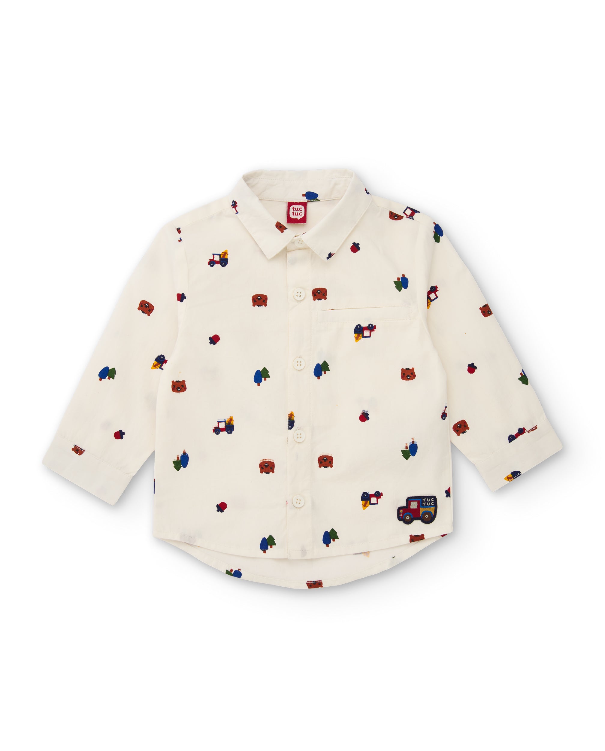 TucTuc Camicette Camicia bambino bottoni bianca