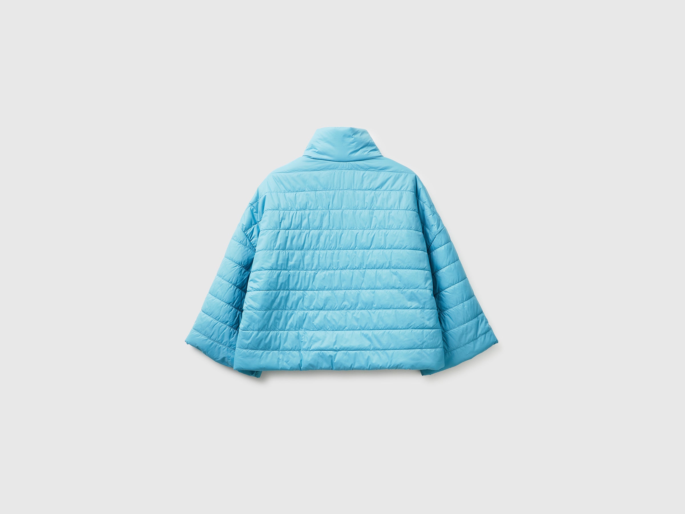 United Colors of Benetton 2TWDDN09O piumino leggero nylon maniche 3/4