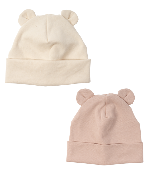 Woolly Organic Beanie Teddy cappello bimbo in cotone bio