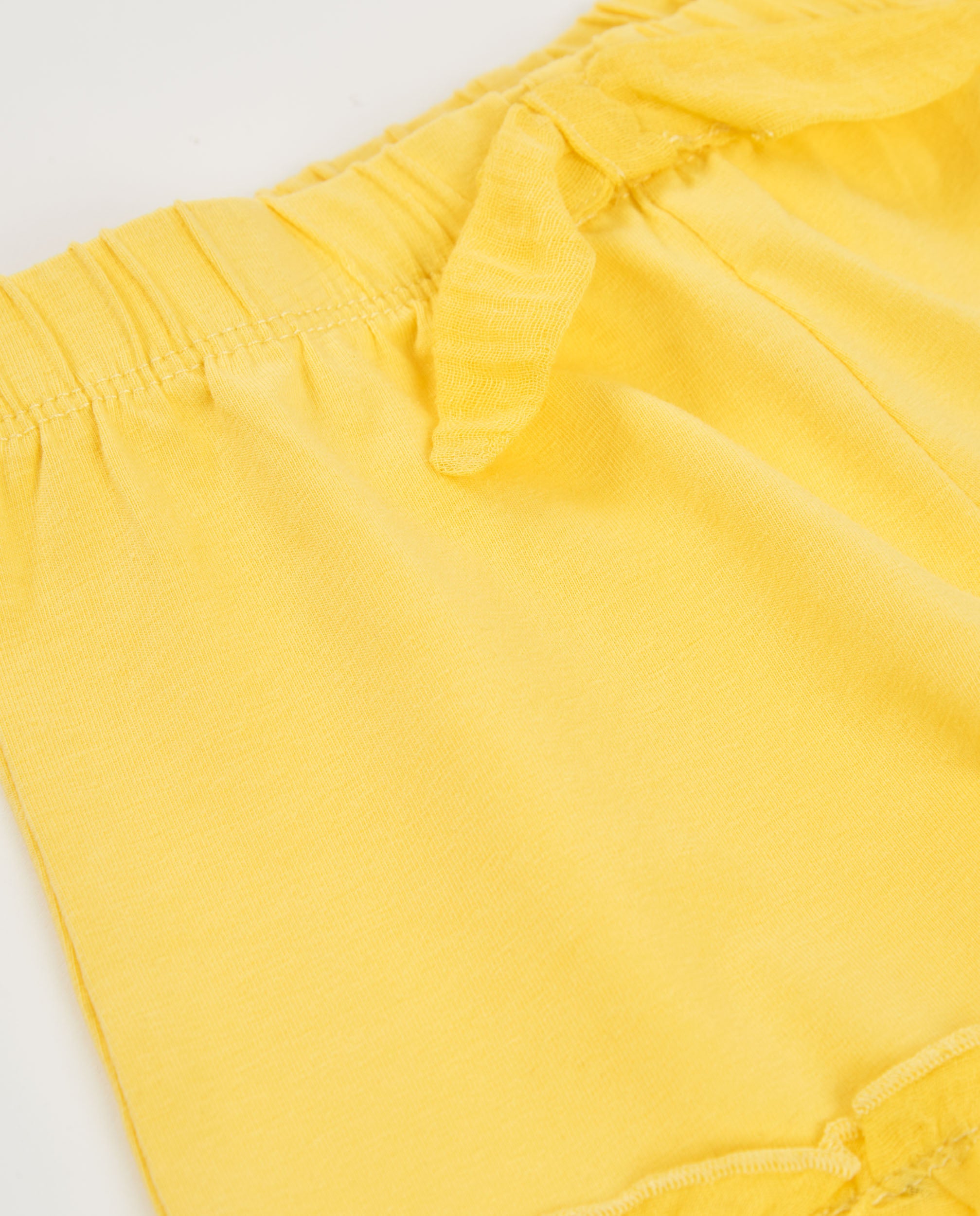 TucTuc Bermuda Short Volant Giallo 4 Anni 99-104 cm