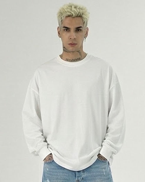 Sottosopra AN01902 Maglia Uomo Over Nero L
