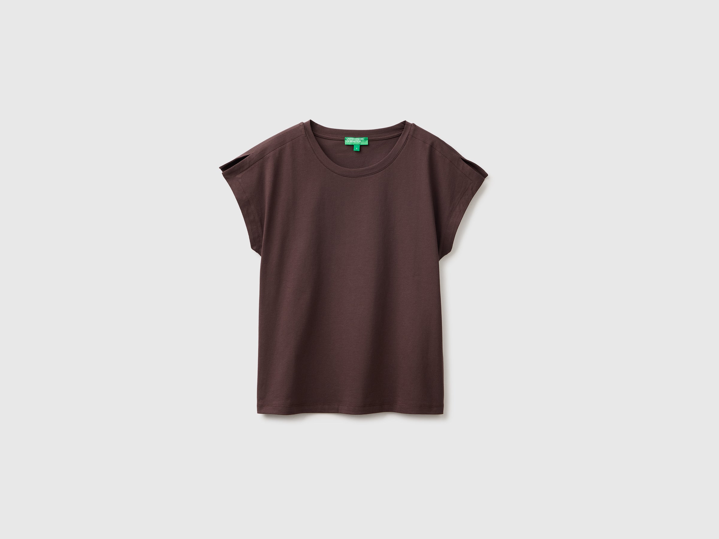 United Colors of Benetton T-Shirt maglietta bimba cotone spacchi