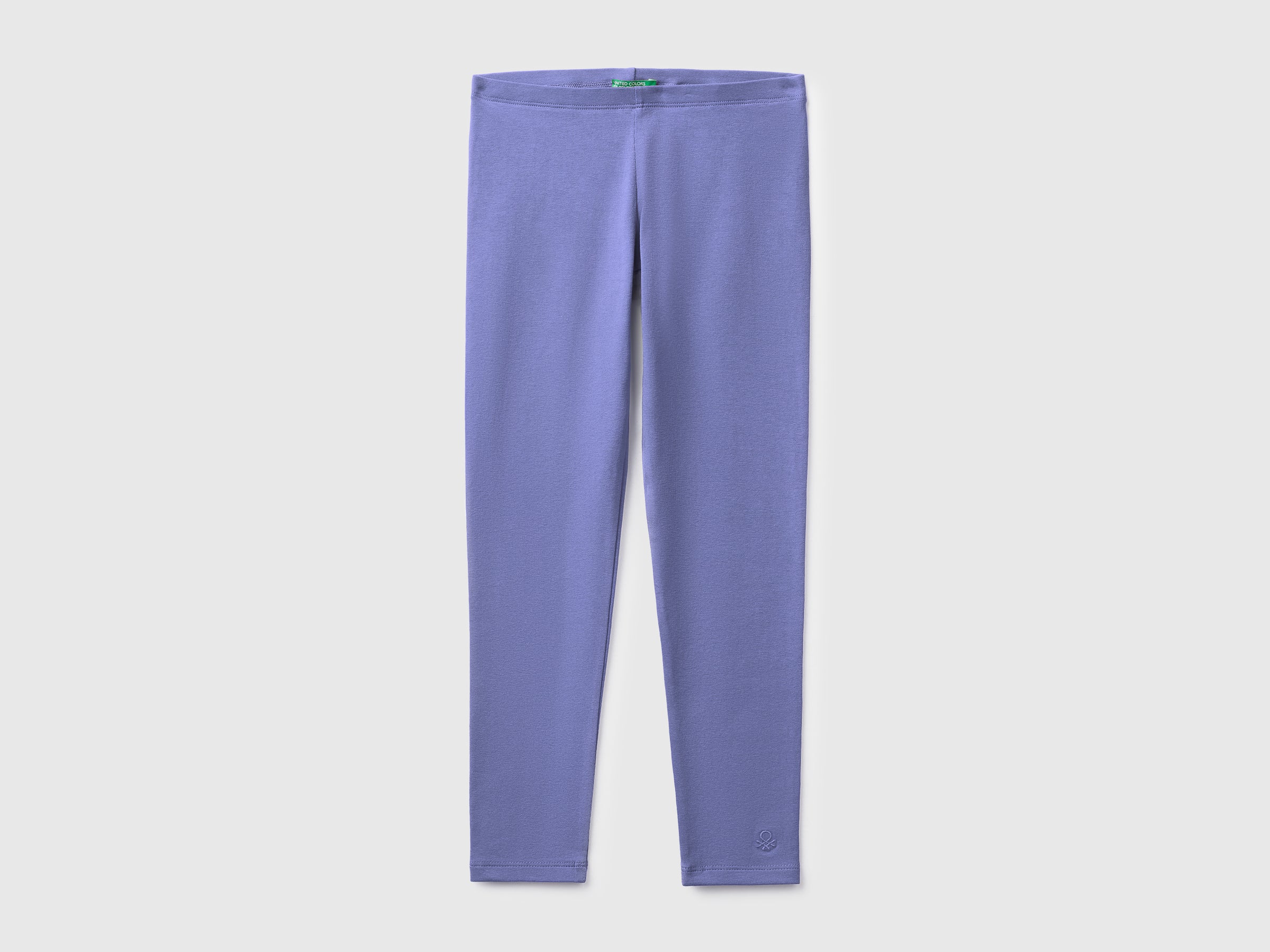 United Colors of Benetton Stretch leggings cotone taglia M logo