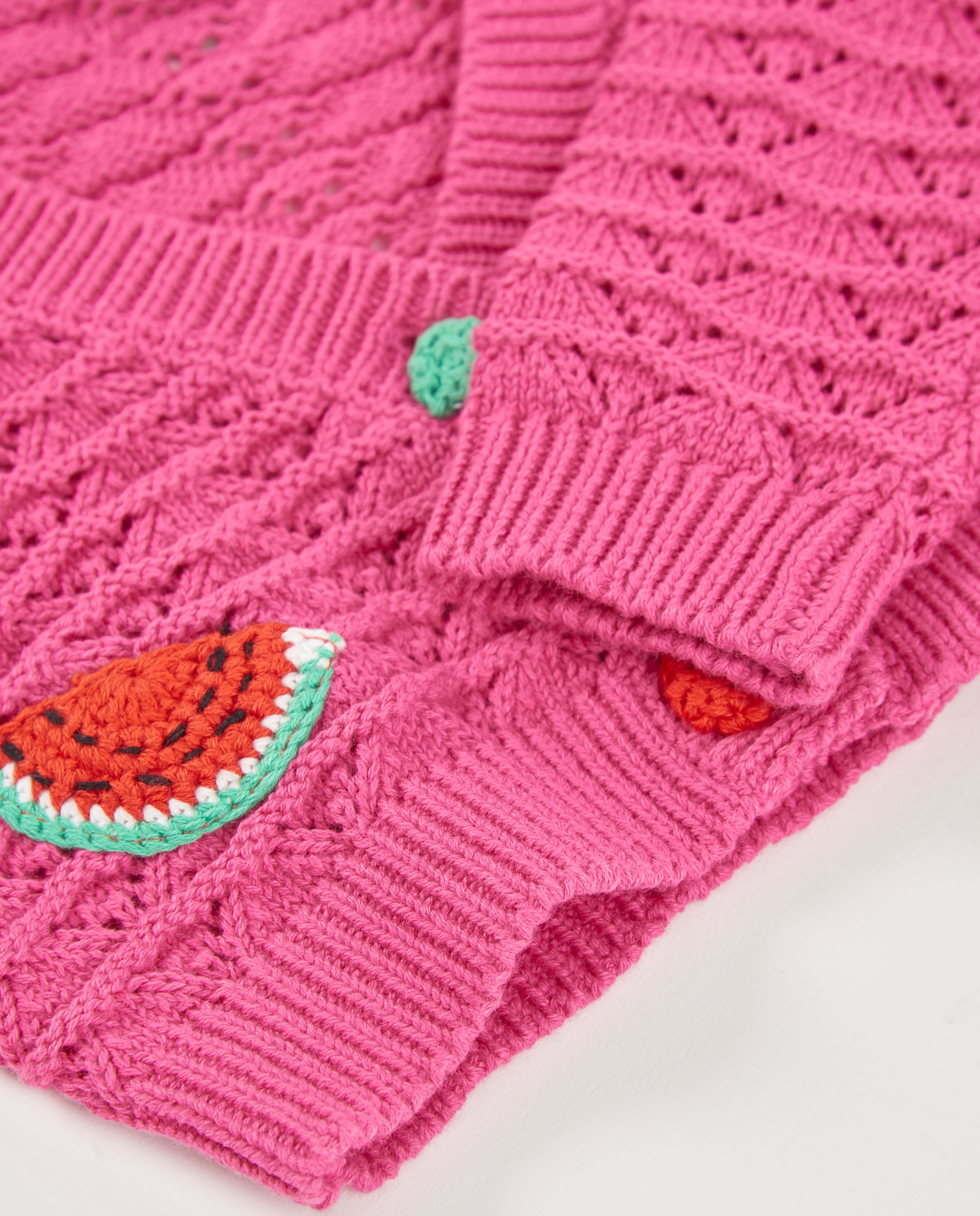 TucTuc Maglioni giacca frutta cardigan rosa