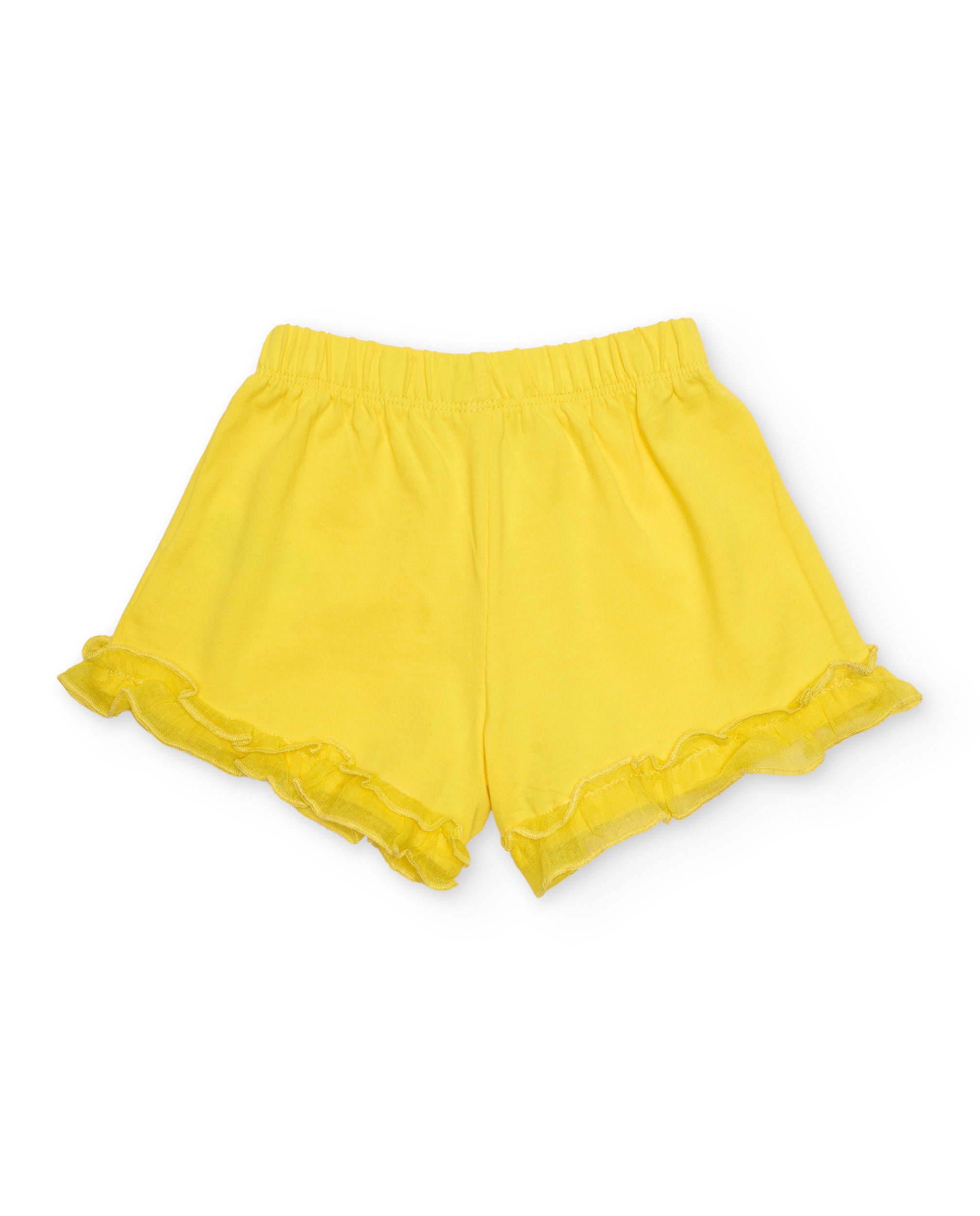 TucTuc Bermuda Short Volant Giallo 4 Anni 99-104 cm