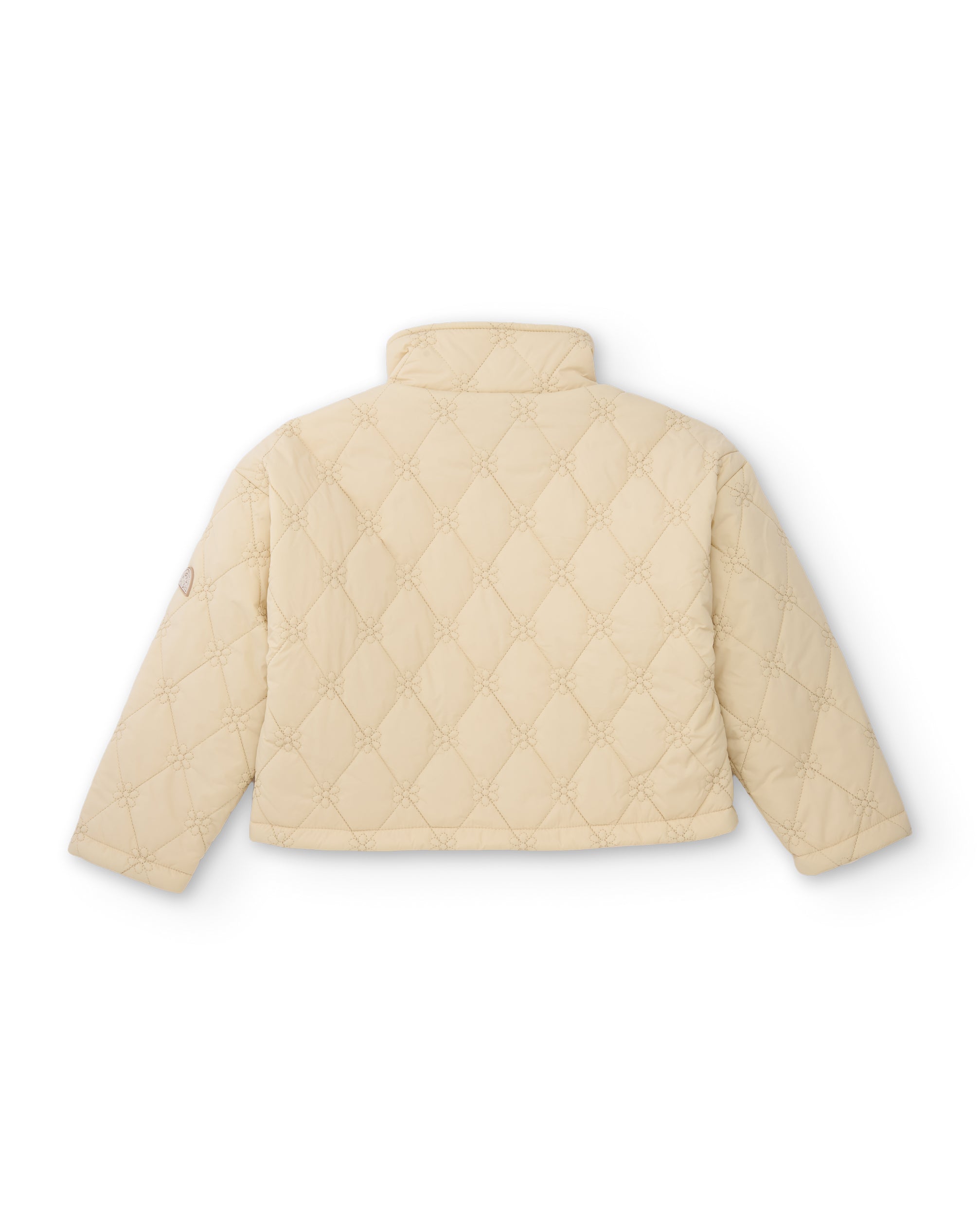 TucTuc Giacche Giacca Reversibile Bambina Crudo Pelliccia
