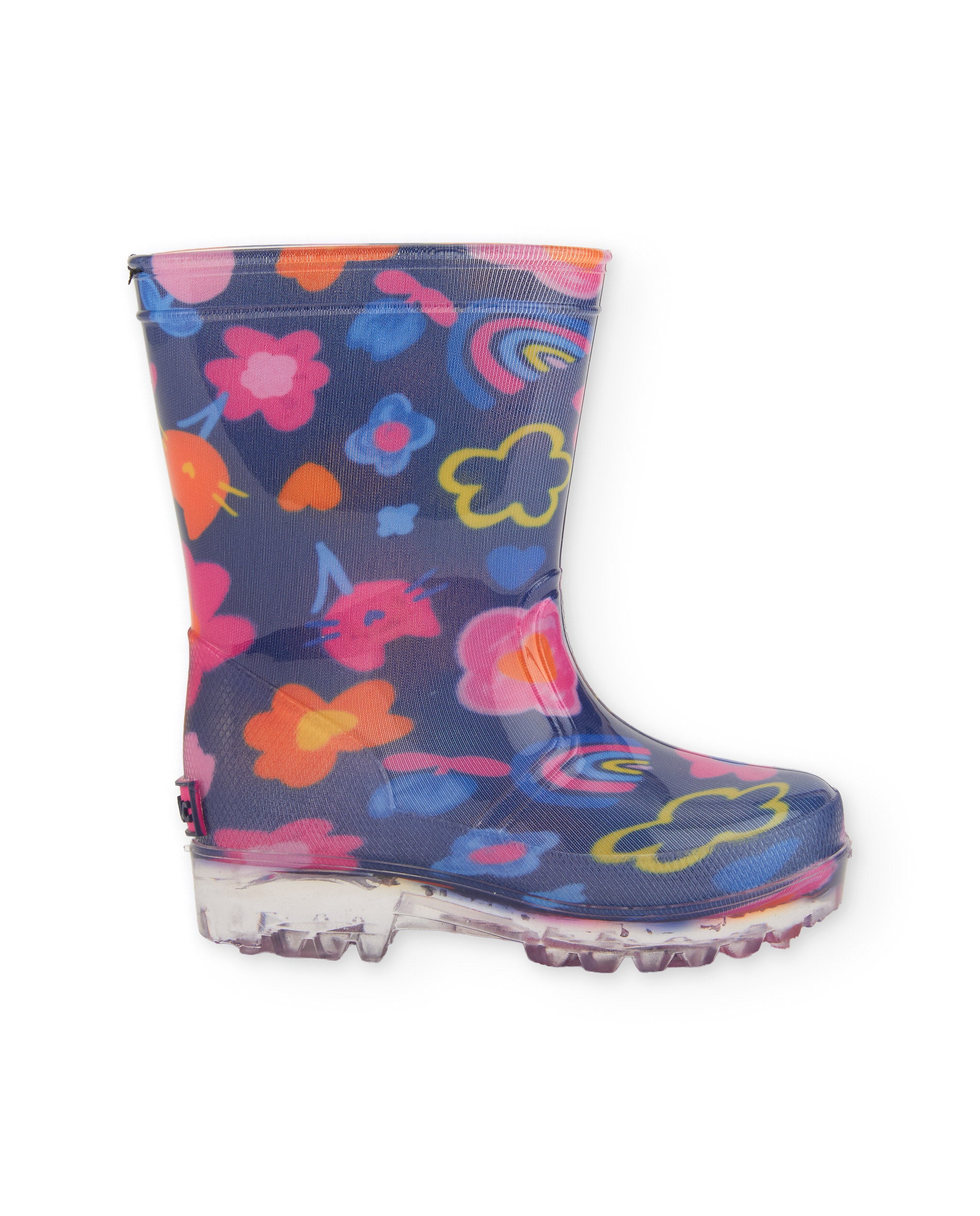 TucTuc Calzature Stivali Pioggia Bambina Floreali Multicolor