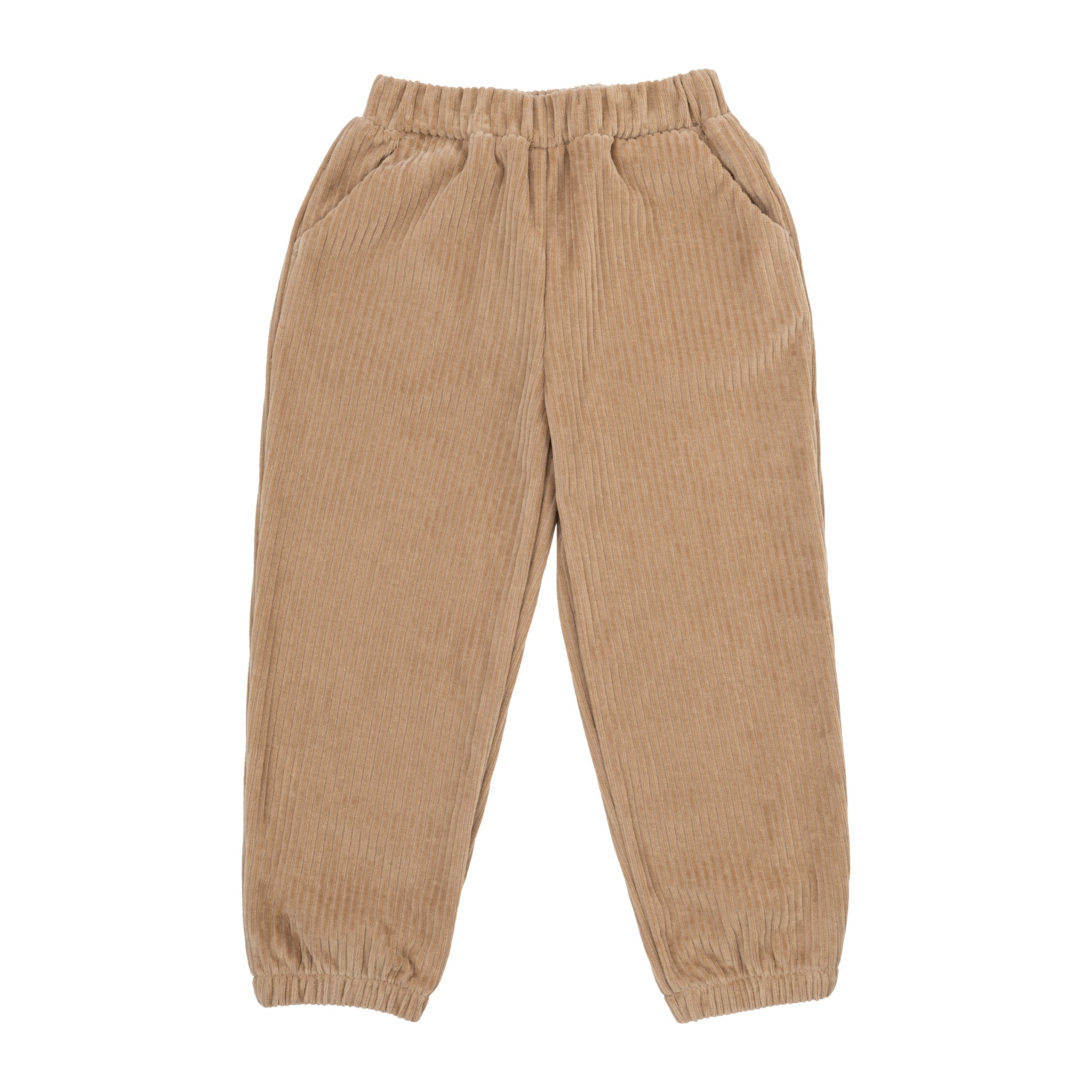 Woolly Organic Cord Velour pantaloni bimbo in cotone bio
