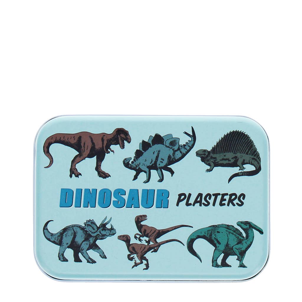 Rex London Cerotti bambini scatola metallo dinosauri 30 pezzi
