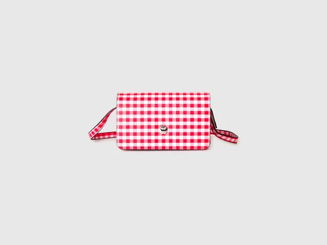 United Colors of Benetton Vichy Borsa a Tracolla vichy OS similpelle
