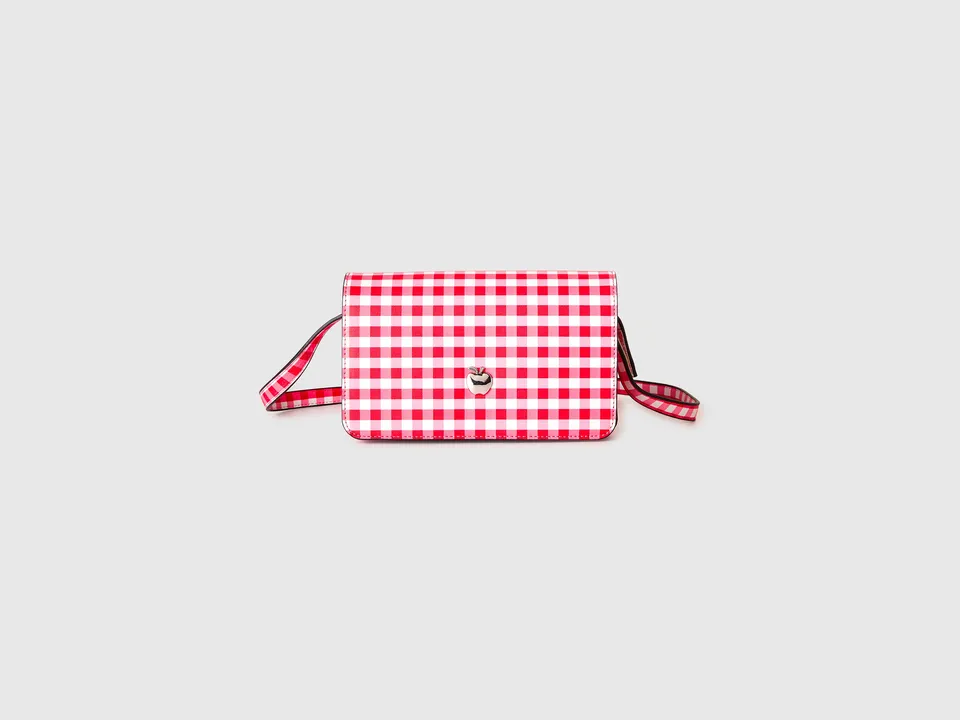 United Colors of Benetton Vichy Borsa a Tracolla vichy OS similpelle