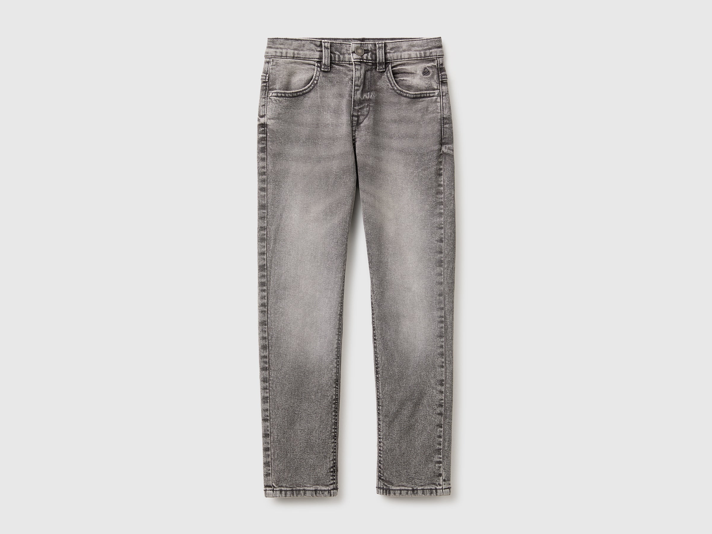 United Colors of Benetton Slim Fit jeans taglia L denim elasticizzato