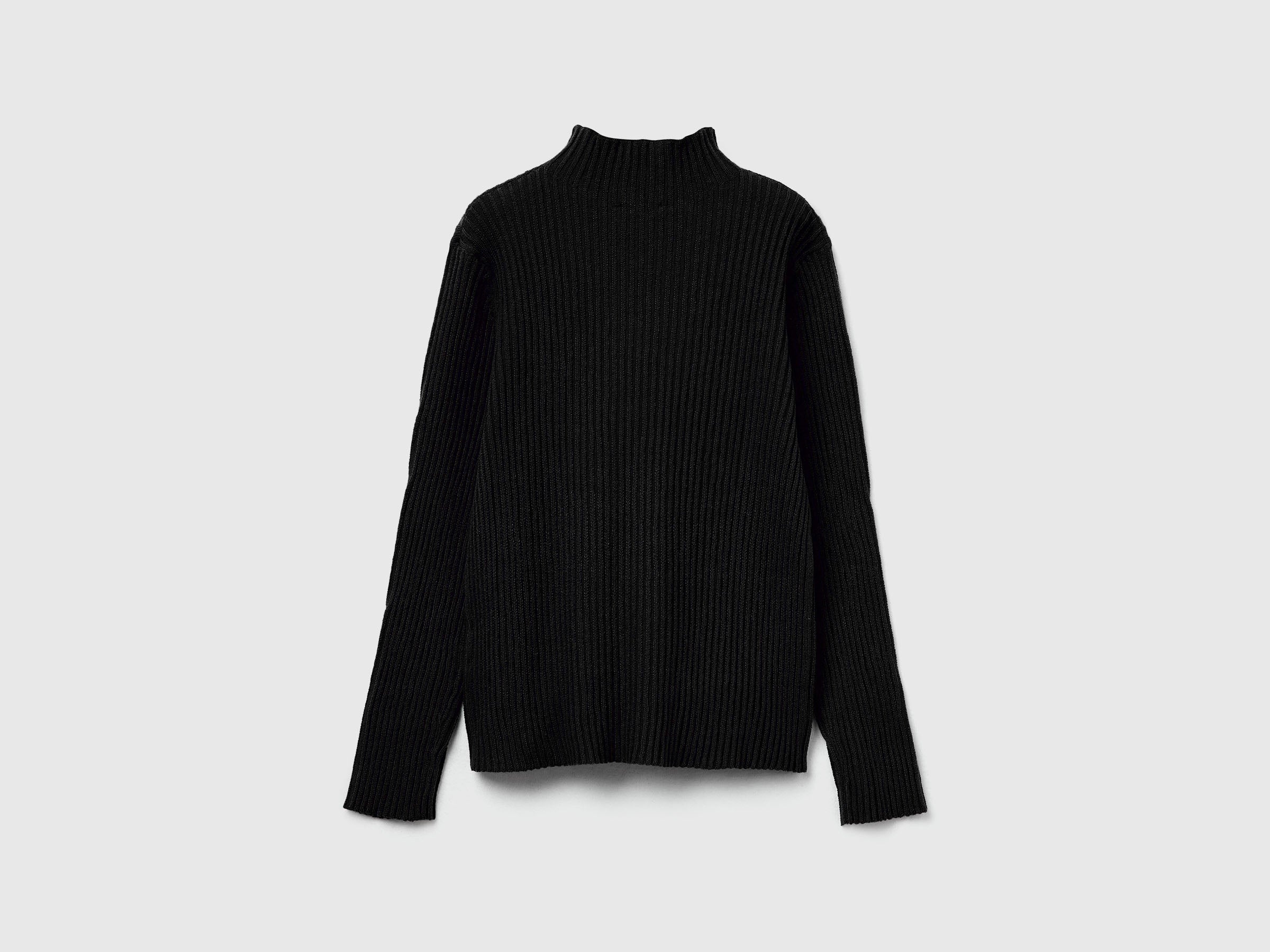 United Colors of Benetton Sweaters maglione dolcevita S misto cotone