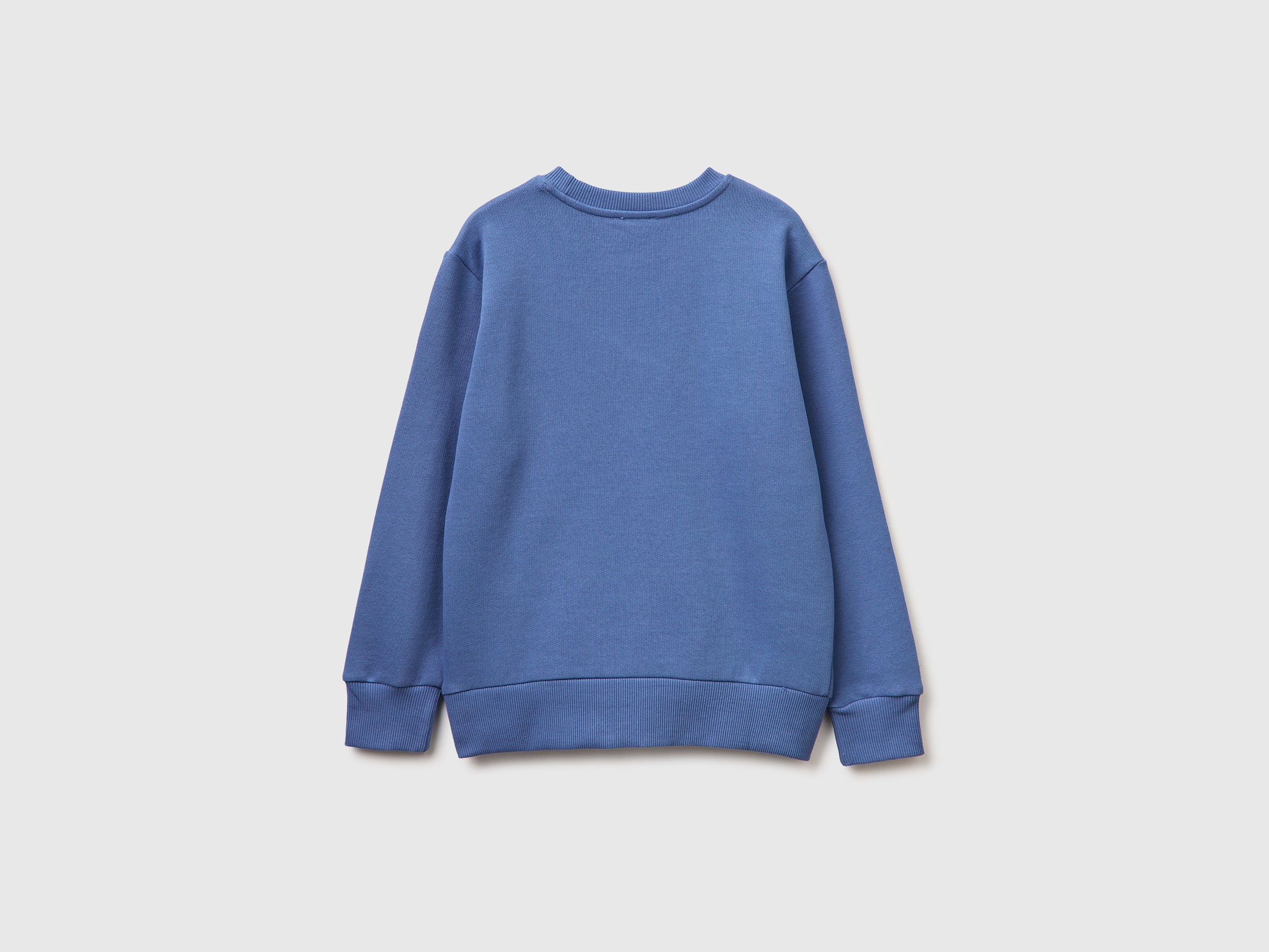 United Colors of Benetton Felpa Color-Block Cotone Logo 3J68C