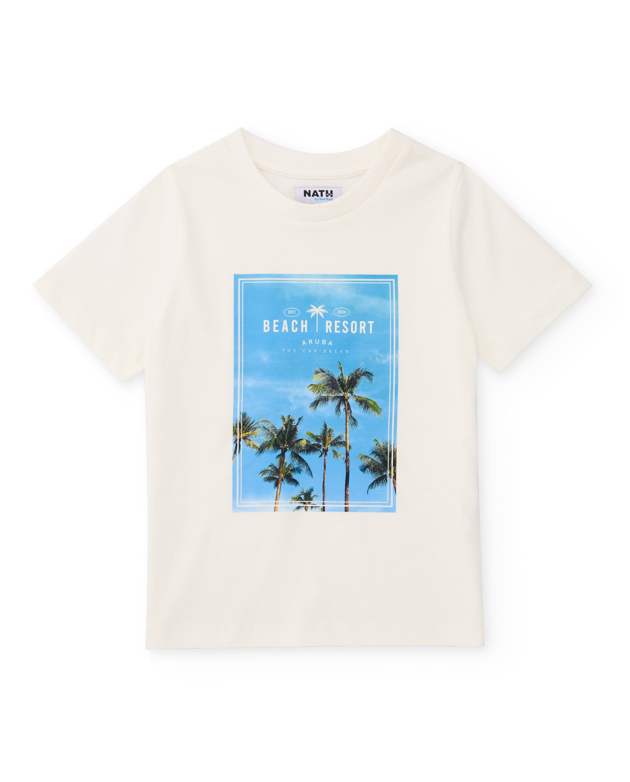 TucTuc Completi Completo Bambino Bianco con Bermuda Blu